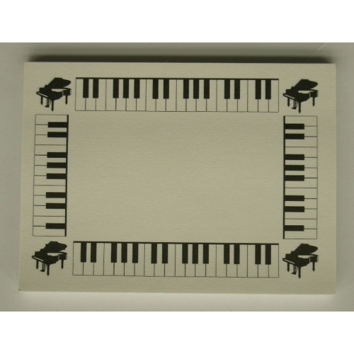 Keyboard Post Its White
