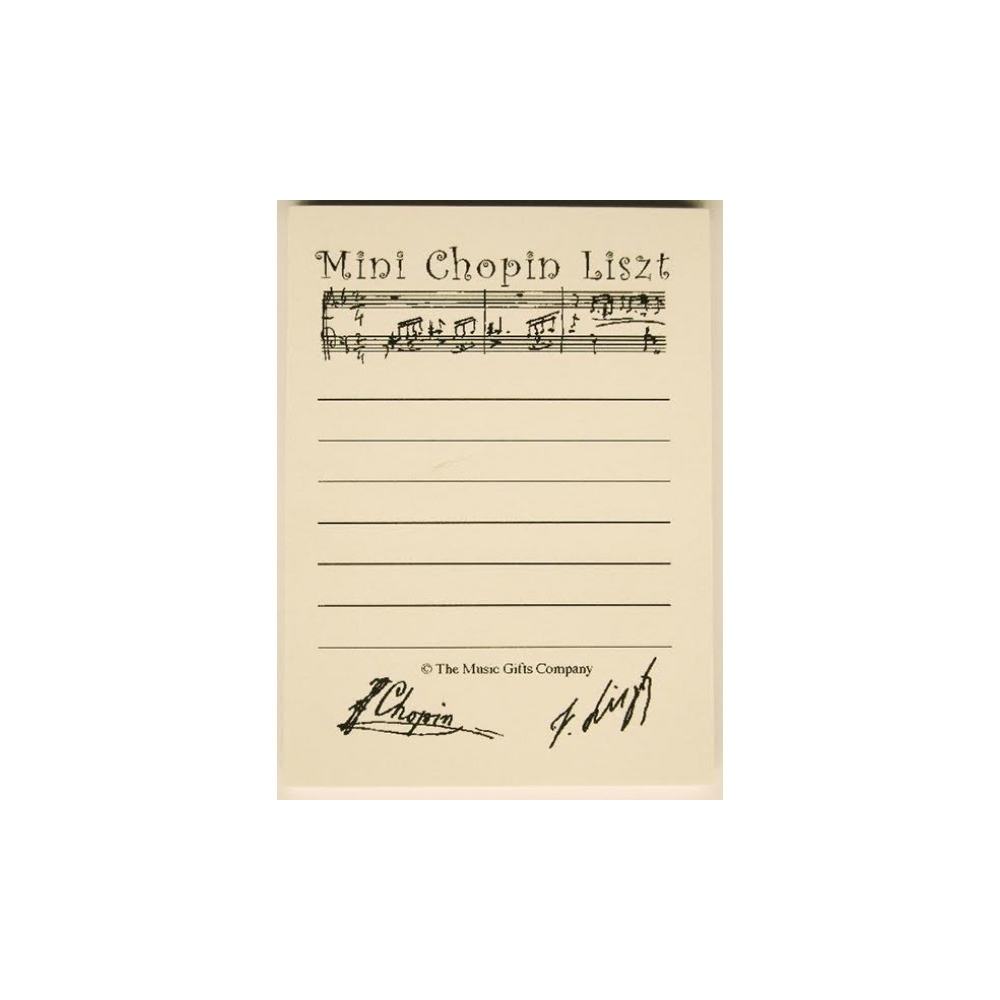 Sticky Pad Chopin Liszt