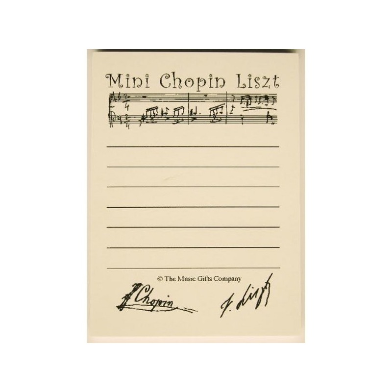 Sticky Pad Chopin Liszt