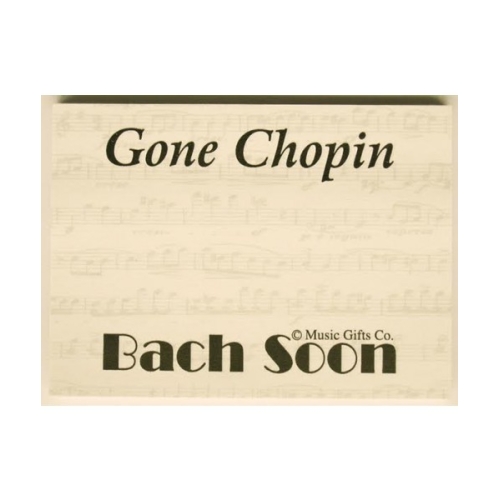 Sticky Pad Gone Chopin
