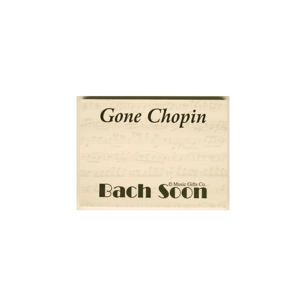 Sticky Pad Gone Chopin