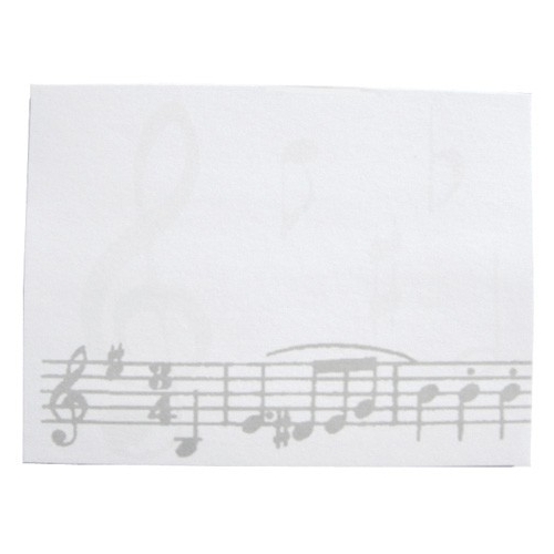 Sticky Pad Music Notes