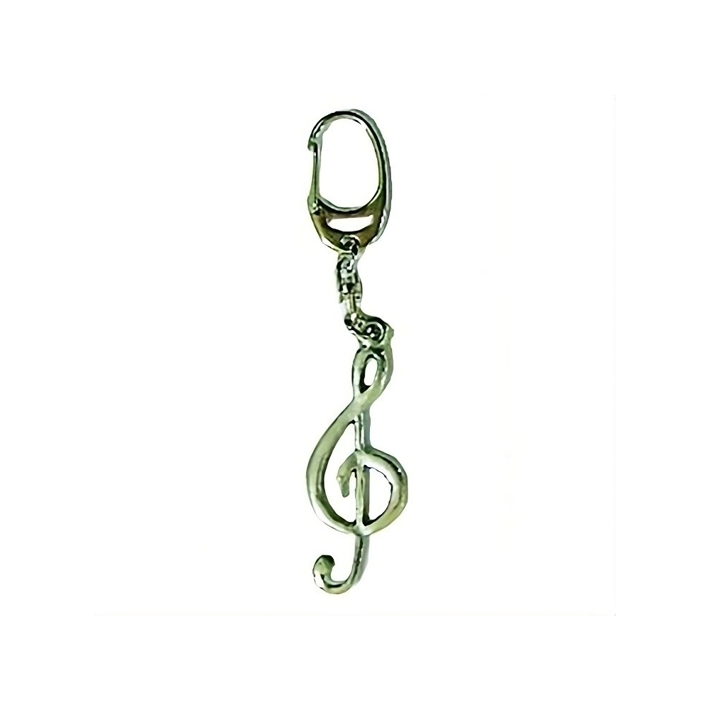 Keyring Treble Clef