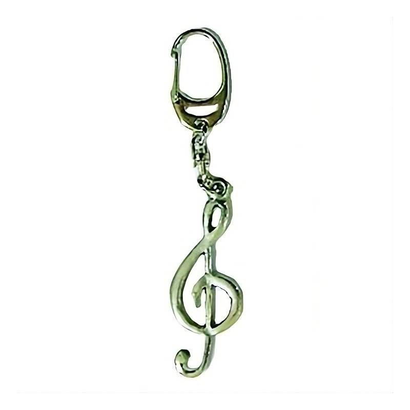 Keyring Treble Clef