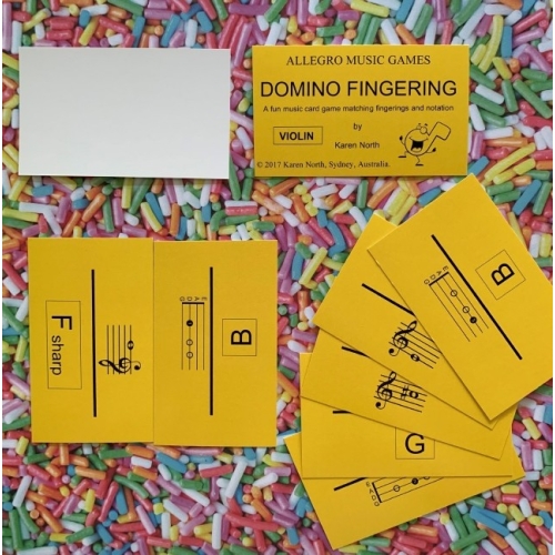 Domino Fingering Violin