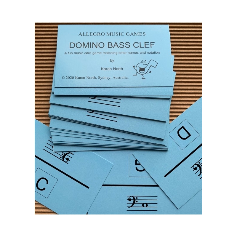 North, Karen - Domino Bass Clef 