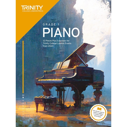 Trinity College London Piano Exam Pieces Plus Exercises from 2023: Grade 1