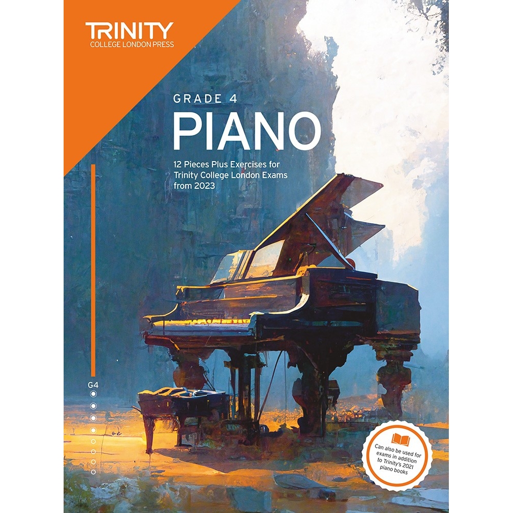 Trinity College London Piano Exam Pieces Plus Exercises from 2023: Grade 4