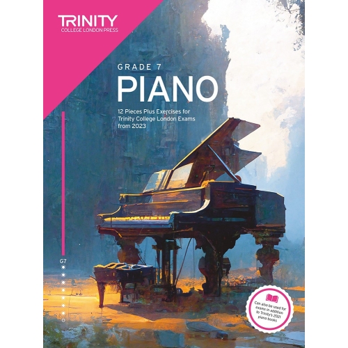 Trinity College London Piano Exam Pieces Plus Exercises from 2023: Grade 7
