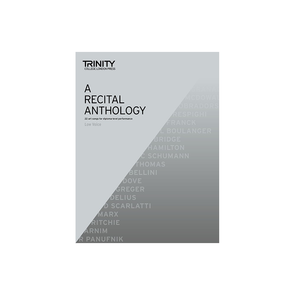 Trinity - Recital Anthology (low voice and piano)