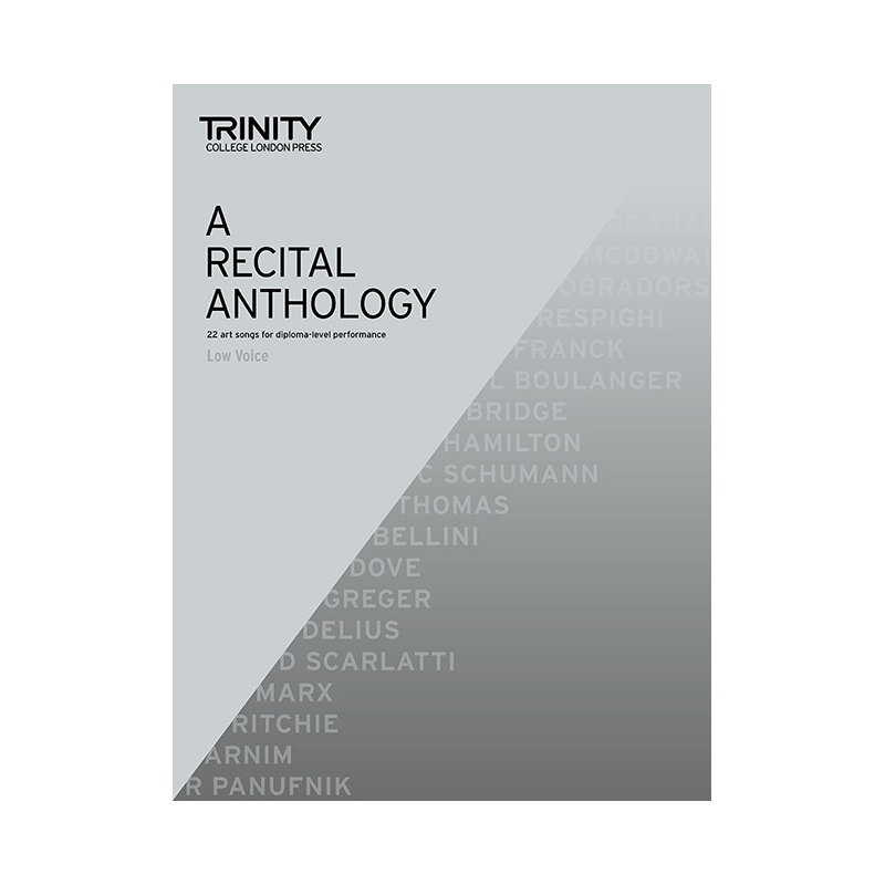 Trinity - Recital Anthology (low voice and piano)