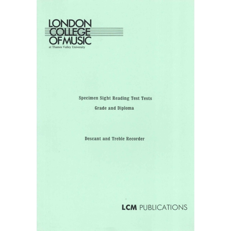 LCME - Recorder Specimen Sight Reading