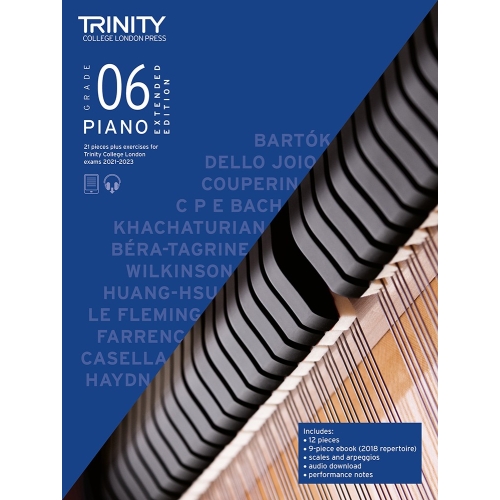 Trinity - Piano 2021-2023. Grade 6 (extended ed)