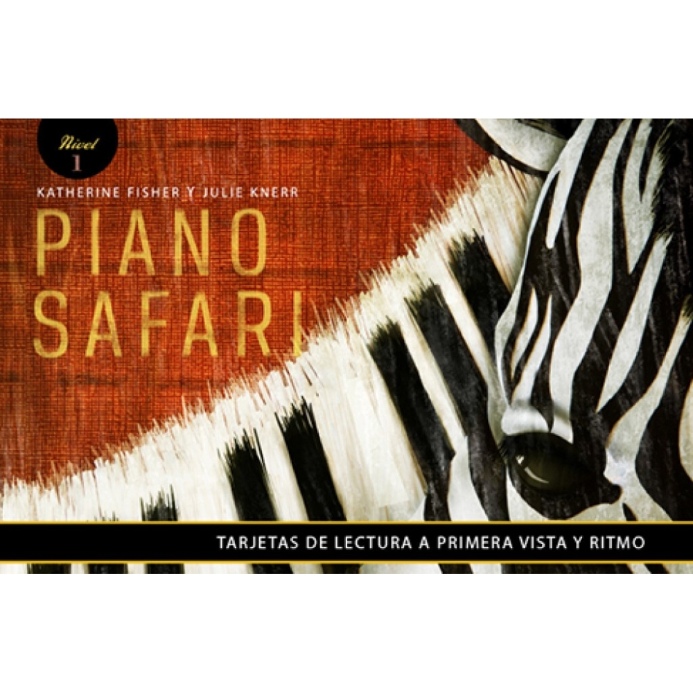 Piano Safari: Sight Reading Cards 1 SPAN
