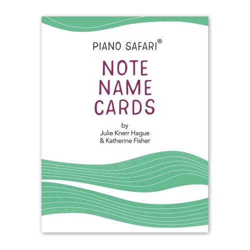 Piano Safari: Note Name Cards