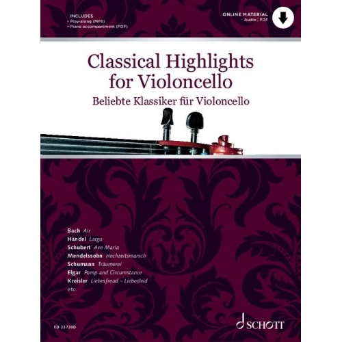 Claical Highlights for Violoncello