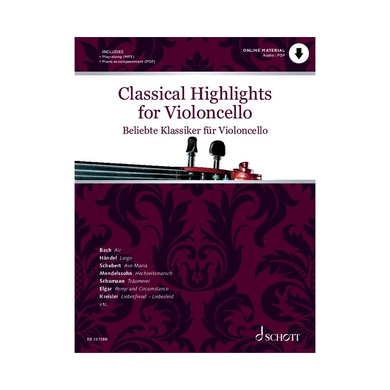 Claical Highlights for Violoncello