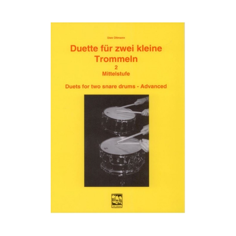 Oltmann, Uwe - Duette für zwei kleine Trommeln 2 Vol. 2