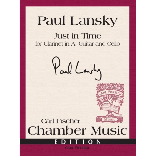 Lansky, Paul - Just in Time 