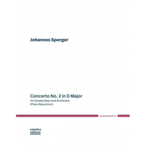 Sperger, Johann Mathias - Concerto No. 2 in D major