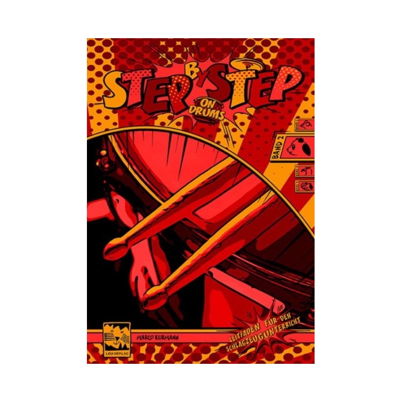 Kurmann, Marco - Step by Step on Drums 2 Vol. 2