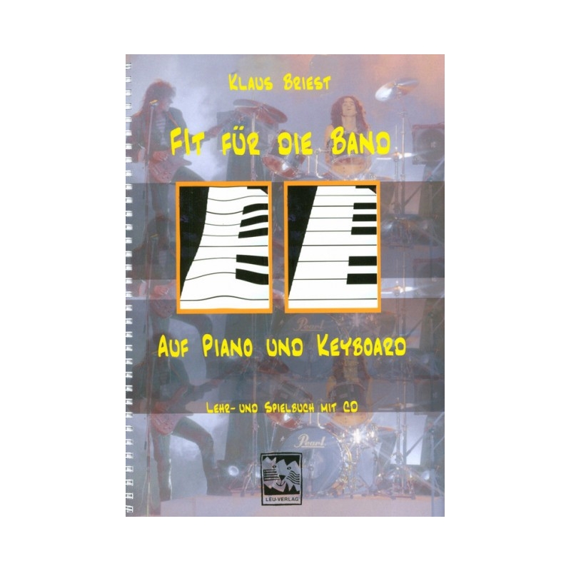 Briest, Klaus - Fit für die Band auf Piano und Keyboard 