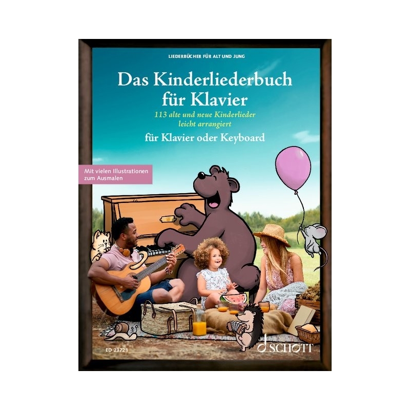 Das Kinderliederbuch für Klavier 