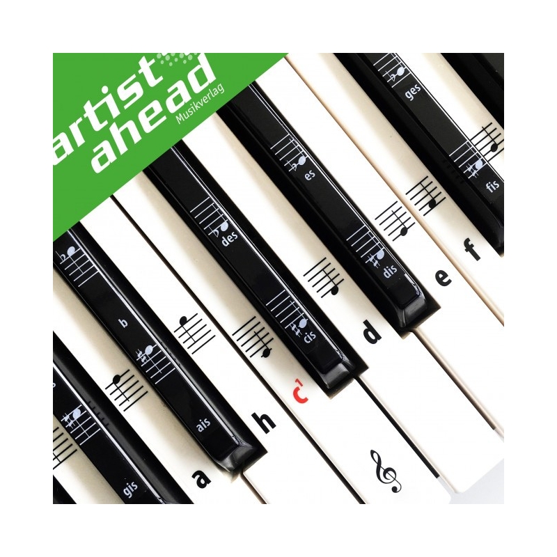 Tastenaufkleber für Klavier & Keyboard! 