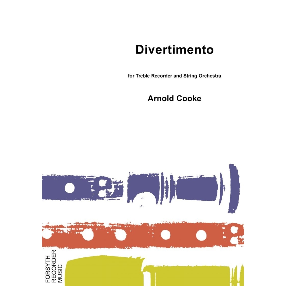 Divertimento for Treble Recorder and String Orchestra - Arnold Cooke