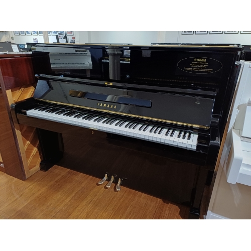 SOLD: Yamaha U1 Reconditioned Upright Piano in Black Polyester