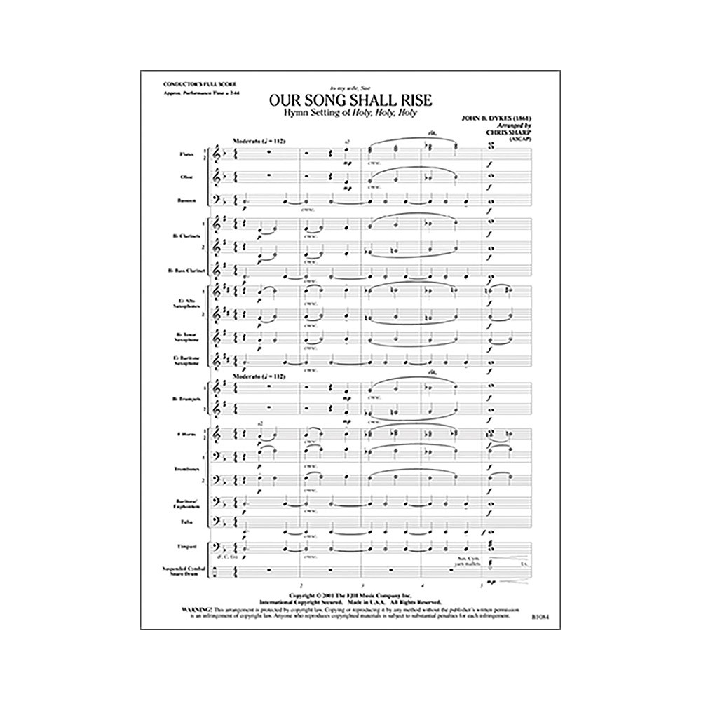 John Bacchus  Dykes - Our Song Shall Rise