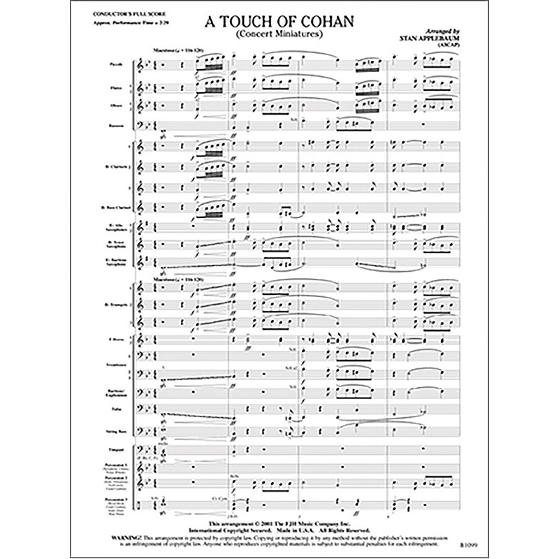 George M. Cohan - Touch of Cohan, A