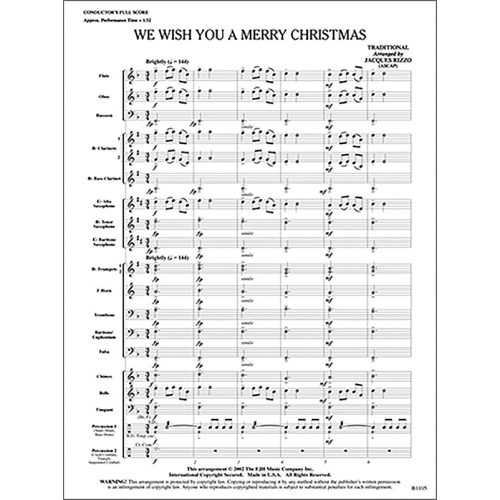 We Wish You A Merry Christmas