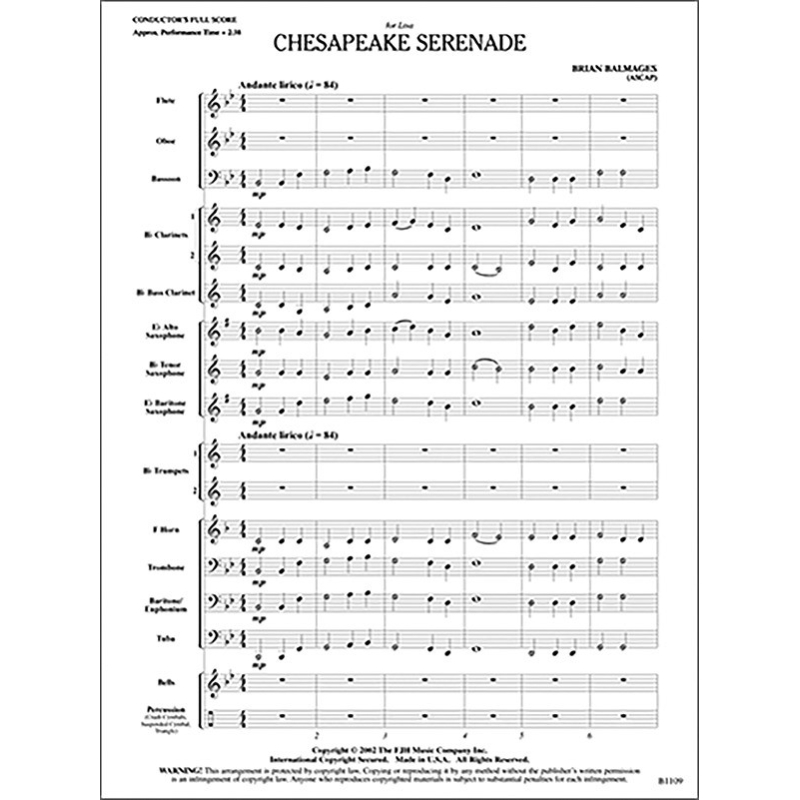 Brian Balmages - Chesapeake Serenade