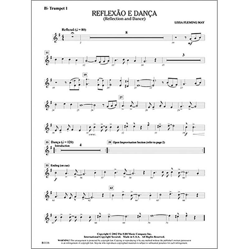 Lissa Fleming May - Reflaxão e dança (Reflection and Dance)