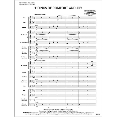 Tidings of Comfort and Joy