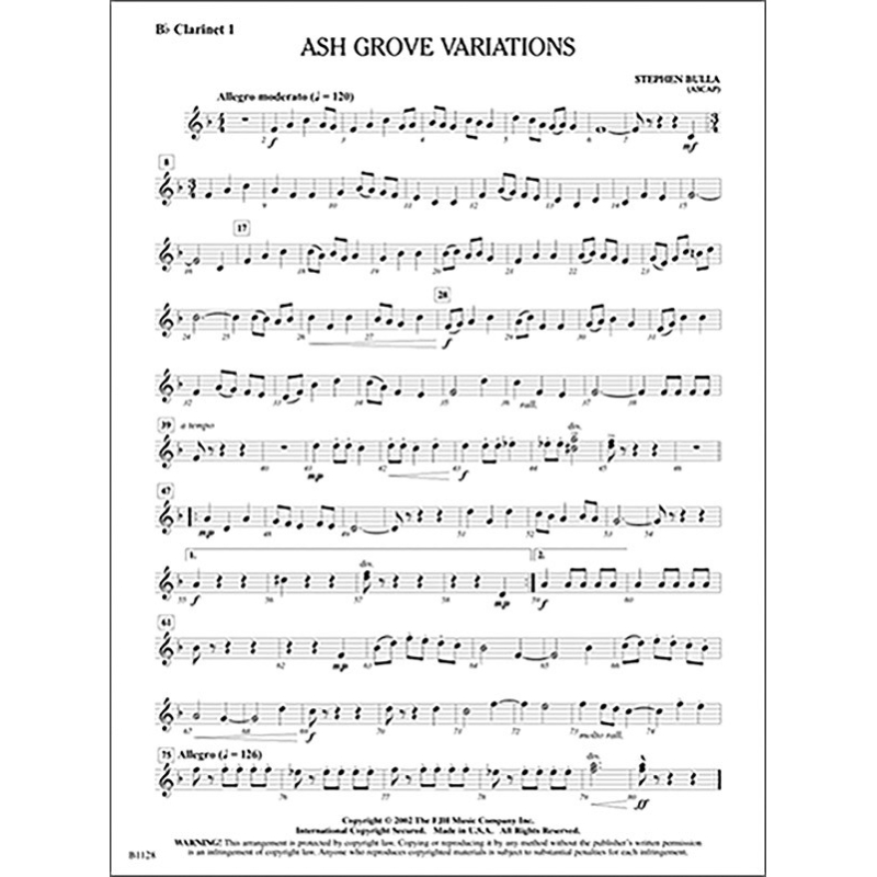 Stephen Bulla - Ash Grove Variations