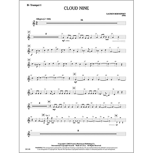 Lauren Bernofsky - Cloud Nine