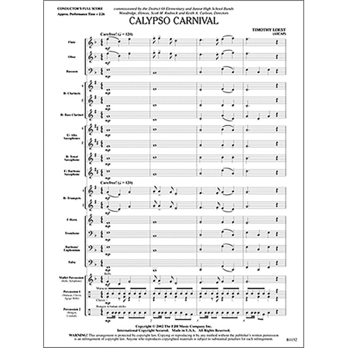 Timothy Loest - Calypso...