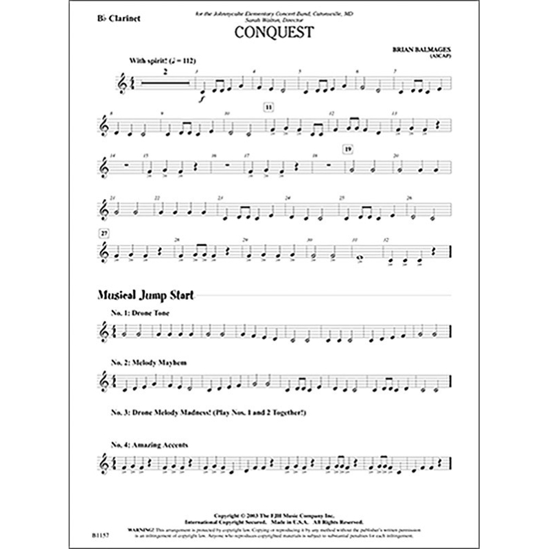Brian Balmages - Conquest