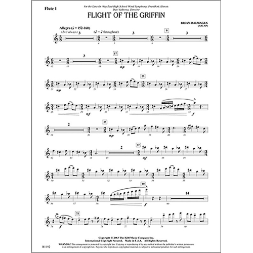 Brian Balmages - Flight of...