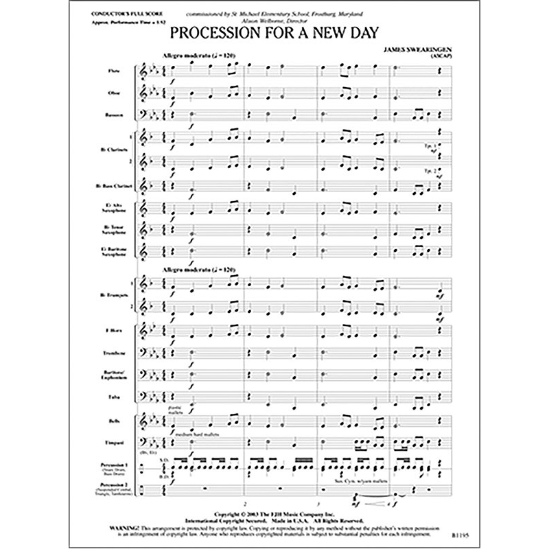 James Swearingen - Procession For A New Day