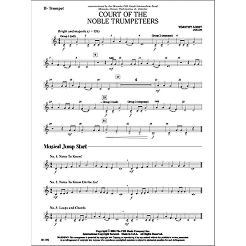 Timothy Loest - Court of the Noble Trumpeteers