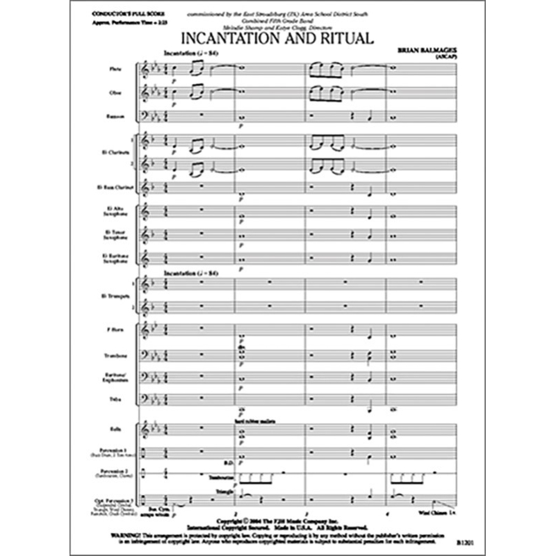 Brian Balmages - Incantation And Ritual