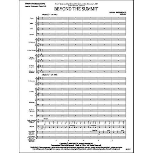 Brian Balmages - Beyond the...