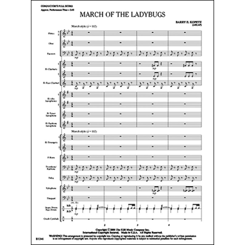 Barry E. Kopetz - March Of...