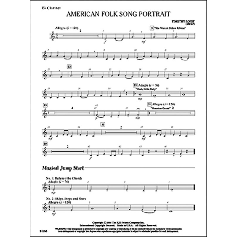 Timothy Loest - American Folk Song Portrait