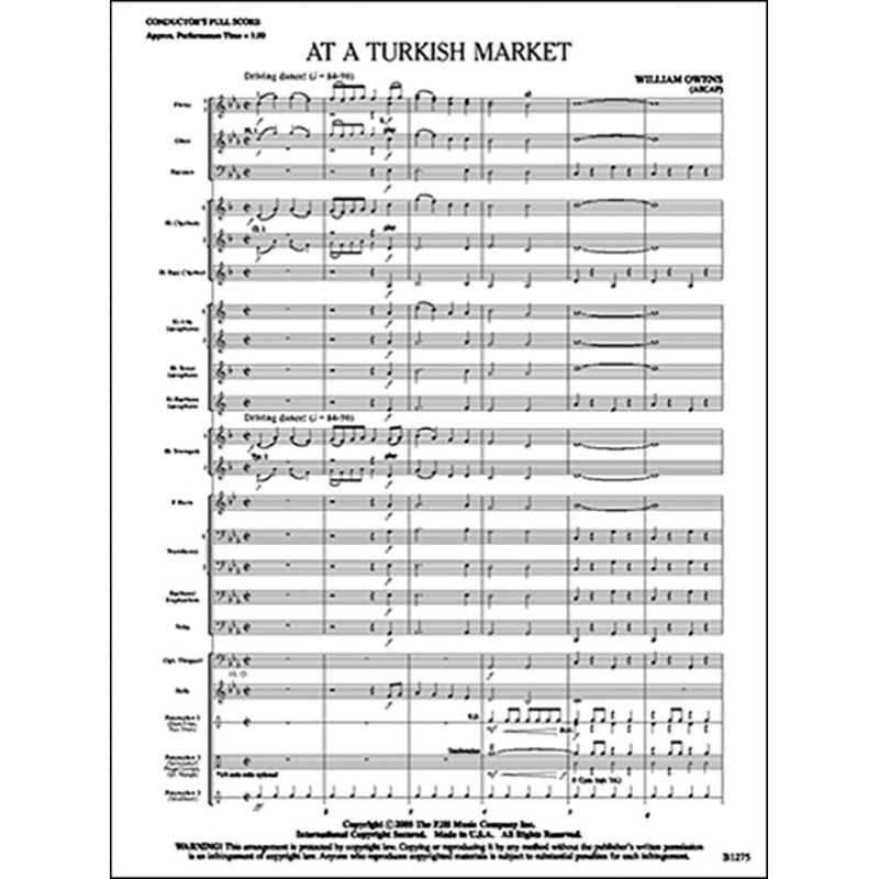 William Owens - At a Turkish Market