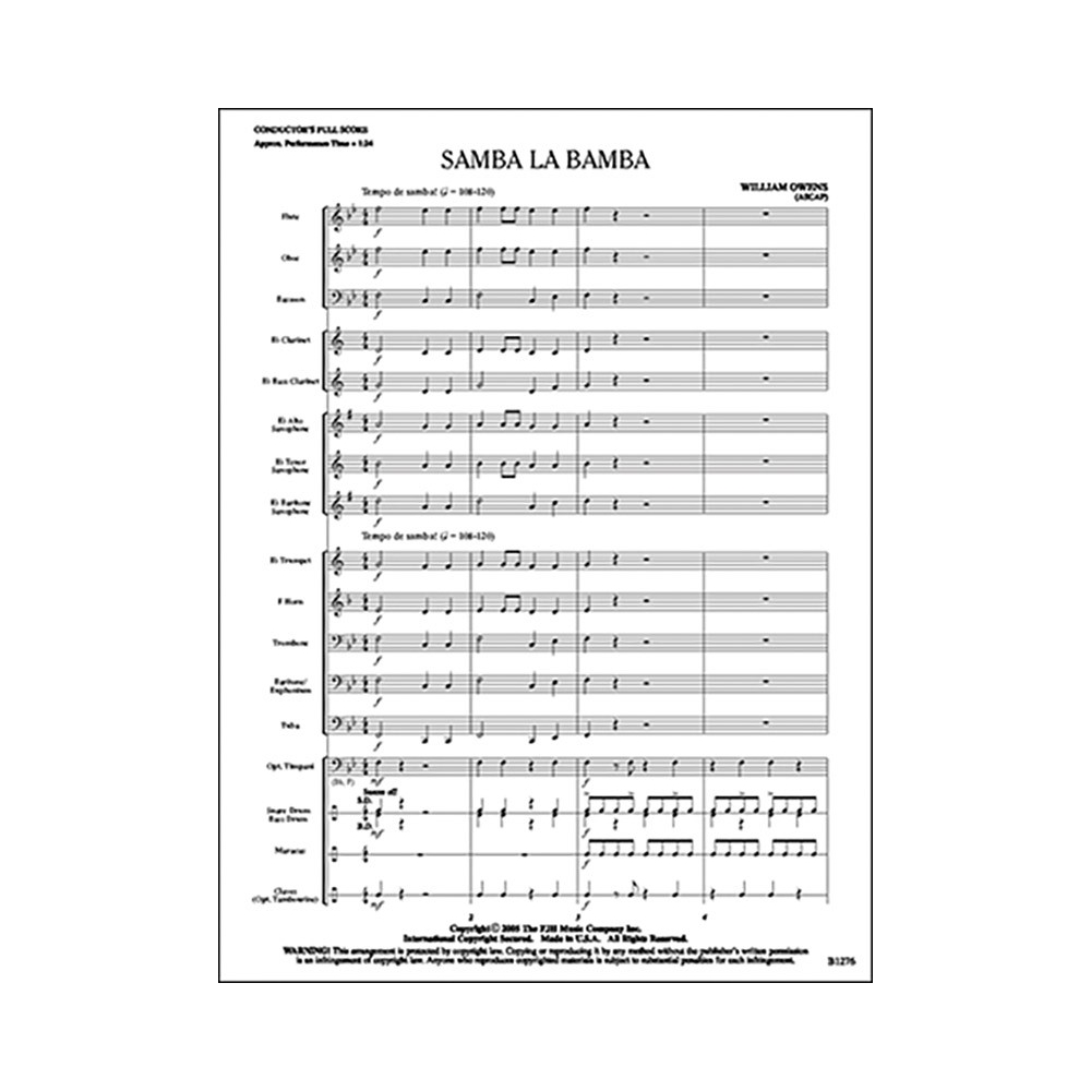 William Owens - Samba La Bamba