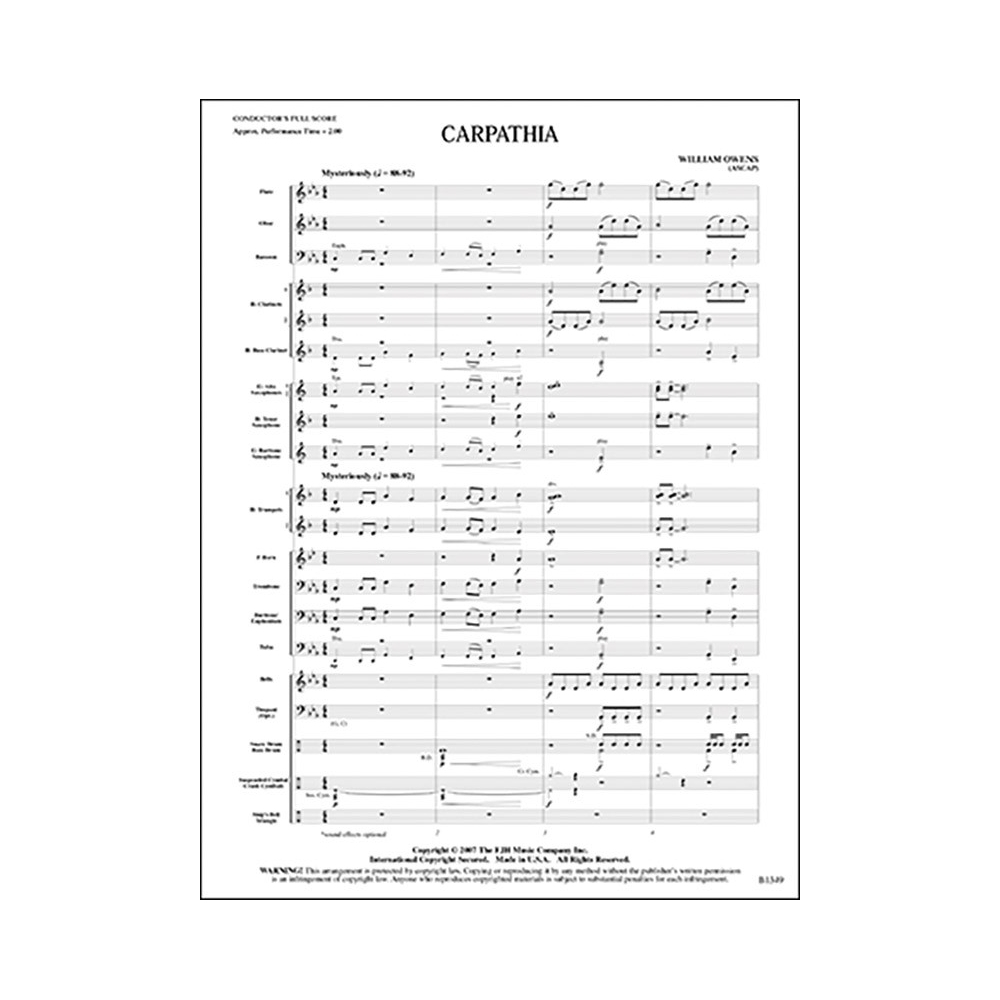William Owens - Carpathia